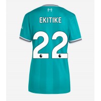 Stroje piłkarskie Liverpool Hugo Ekitike #22 Koszulka Trzeciej dla damskie 2025-26 Krótki Rękaw